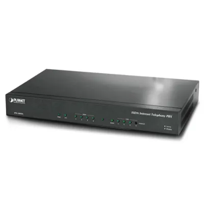 Planet - IPX-1800N - 30 User SIP base Advance IP PBX with 4-Port ISDN built-in, Proxy Server