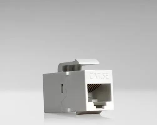 Jonard - K-5EC/5 - CAT5e Keystone Ethernet Wall Coupler 5 Pack 