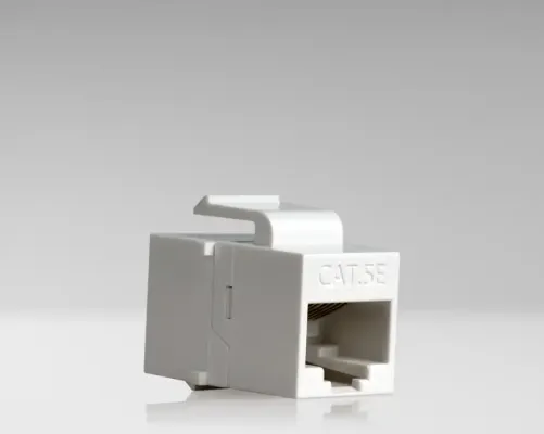 Jonard - K-5EC/5 - CAT5e Keystone Ethernet Wall Coupler 5 Pack 