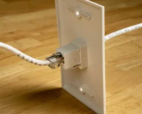 Jonard - K-6EC/5 - CAT6 Keystone Ethernet Wall Coupler 5 pack 