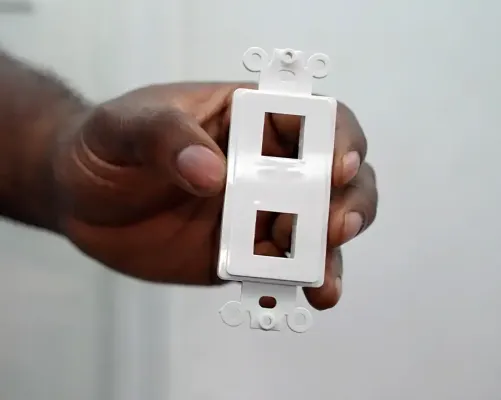 Jonard - K-M2/3 - Single Gang Screw-in Dual Keystone Mount 3 Pack 