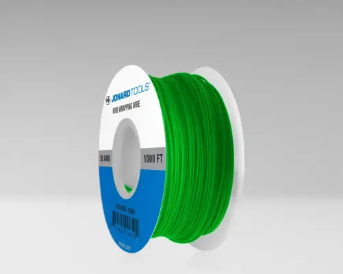 Jonard - KSW30G-1000 - 30 AWG Kynar Wire CSW Green 1000 ft 