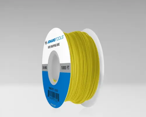 Jonard - KSW30Y-1000 - 30 AWG Kynar Wire CSW Yellow 1000 ft 