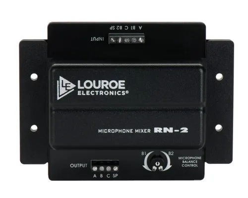 LOUROE - LE-110 - 2 Microphone Audio Mixer