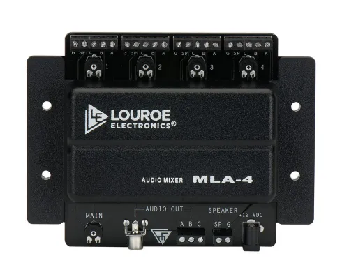 LOUROE - LE-217 - 4 Microphone Audio Mixers