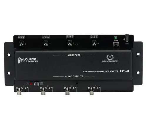 LOUROE - LE-292 - Four Zone Audio Interface w/4 A Microphones