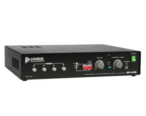 LOUROE - LE-322 - 4 Zone Base Station With Talkback