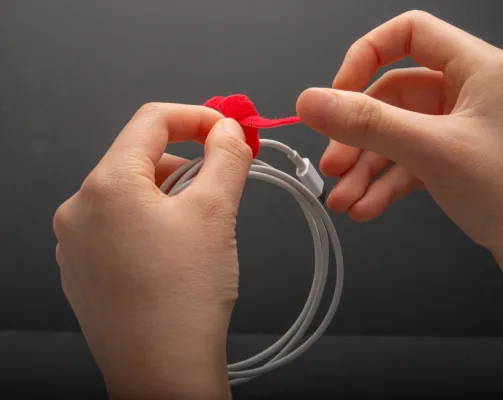 Rip-Tie - Y-55-Q10 - 1/4 Inch Wide Rip-Tie Lite mini