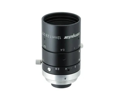 Computar - M1228-MPW3 - 6MP 2/3" 12mm, F2.8, 5MP Ultra Low Distortion w/floating systems (C-mount)
