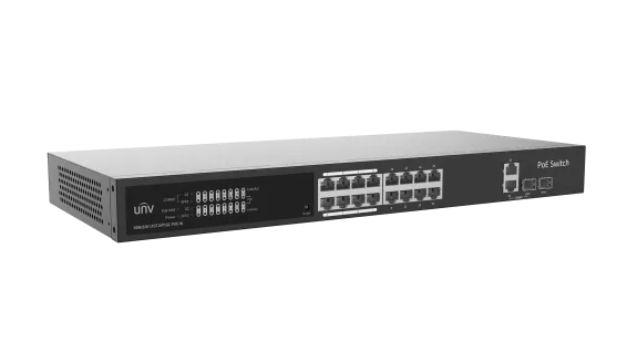 UNV - NSW2100-17GT1GP1GC-POE-IN - Giga 16 Port Lite Cloud Managed PoE Switch