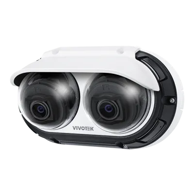 Vivotek - MA9312-EHTV - V-series 4K x 2CH Dual-Directional Panoramic AI Camera