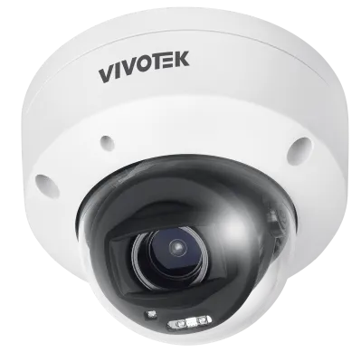 Vivotek - FD9380-HTV-V2 - C-Series 5MP AI Outdoor Network IR Dome 2.7-13.5mm Mic
