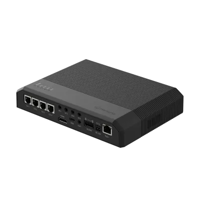 Hanwha - PNM-C20000QB - Wisenet P series network remote head camera 4CH x 2MP @ 30FPS or 4CH x 5MP @ 15FPS, Triple codec H.265/H.264/MJPEG, 120dB WDR, Analytics events based on AI engine: Classified object type: Person/Face/Vehicle/License plate, Att