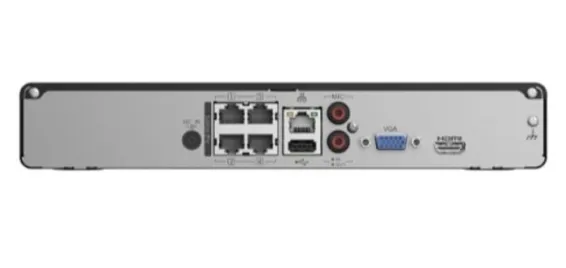 Luminys - R31-4PA6 - R3 Series NVR, 8MP 4 Channel Mini 1U 4-Port PoE, 1SATA, Analytics by Camera, 6TB