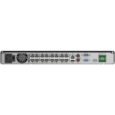 Luminys - R32-16PA8 - R3 Starter Series NVR, 8MP 16 Channel 1U 16-Port PoE, 2SATA, Analytics by Camera, 8TB