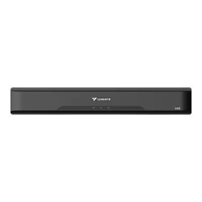 Luminys - R54-32NA10 - R5 Mainstream Series NVR, 32MP 32 Channel 1.5U Dual NIC, 4SATA, Analytics by Recorder, LumiSearch+, 10TB