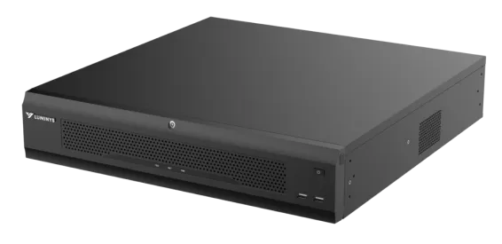 Luminys - R68-32NA4 - R6 Extreme Series NVR, 32MP 32 Channel 2U Dual NIC, 8SATA, Analytics by Recorder Including Metadata, LumiSearch Supported, 4TB