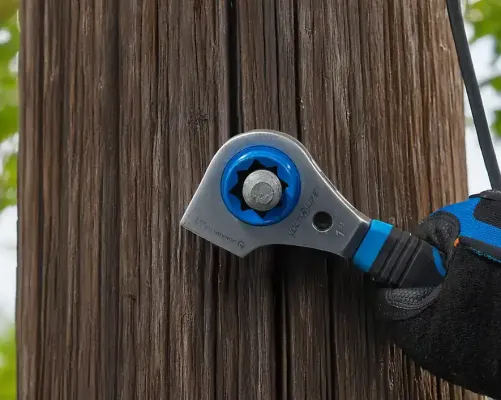 Jonard - RLW-6 - 6-in-1 High Leverage Ratcheting Linemans Wrench