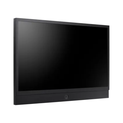 Hanwha - SMT-3221PV - 32” (31.55") AI Enabled IP public view monitor (AI PVM),1080p (1920 x 1080 60Hz), HDMI (x2), Ethernet, 16:9 Aspect Ratio, Built-in speaker (2W x2), Face Detection for Visual Deterrence, AI Analytics, Customizable Banner Overlay 