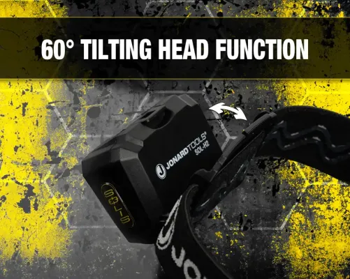 Jonard Tools - SOL-H2 - Solis™ Ultra Bright Jobsite LED Headlamp