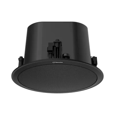 Hanwha - SPA-C110B - IP Ceiling Speaker, Two-way Audio, Scheduler