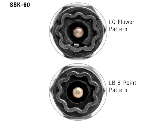 Jonard - SSK-60 - Slam Lock Star Key for LQ & LB Patterns