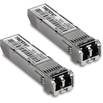 Trendenet - TEG-10GBSR/2 - Two-Pack 10GBASE-SR SFP+ Multi Mode LC Module (300m with DDM)
