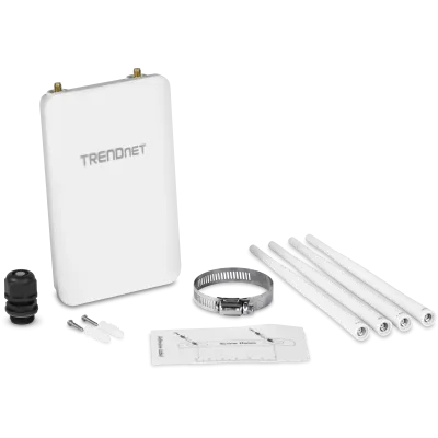 Trendnet - TEW-841APBO(CA) - 5dBi Wireless AC1200 Outdoor PoE+ Omni Directional Access Point