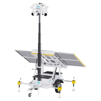 Luminys - TG-113A-OFS - LumiGuardian Solar Security Trailer Offshore Shipping Fee