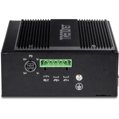 TRENDNET - TI-BG104 - 10-Port Industrial Gigabit PoE++ DIN-Rail Switch