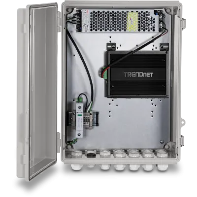 Trendnet - TI-CA4K - Outdoor IP68 Weatherproof Enclosure with 350W Power Supply