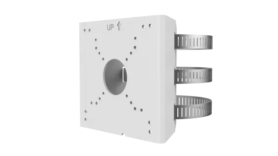 Uniview - TR-UP06-C-IN-V2 - Pole Mounting Bracket for Bullet Junction Box Only