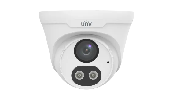 UNV - UAC-T142-ACF28LM-DL - 2MP Dual Light Analog 2-Way Talk Turret 2.8mm