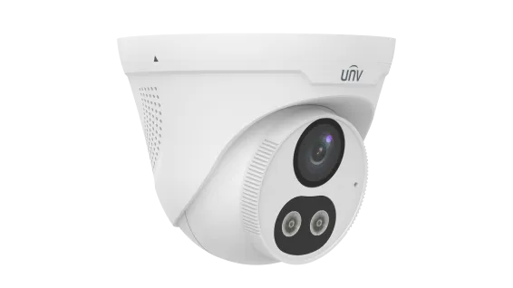 UNV - UAC-T142-ACF40LM-DL - 2MP Dual Light Analog 2-Way Talk Turret 4.0mm