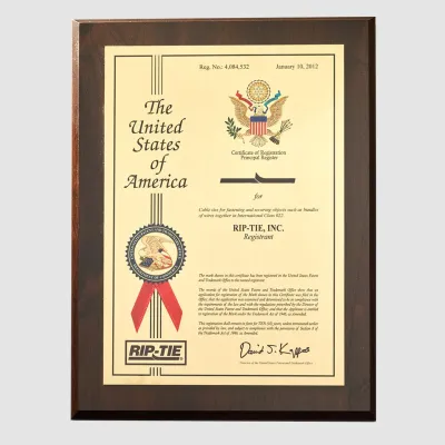 Rip-Tie - HE-06 - One Inch Wide CaEleWrap with Elastic Loop 1" x 6"