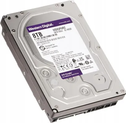 Vivotek - WD85PURZ - Western Digital Purple 8TB Surveillance HDD 3.5"