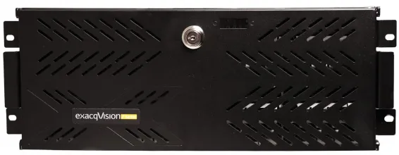 ExacqVision - 4808-28T-R4Z-E - 20 TB Z-Series hybrid 4U recorder enterprise win10 with 8 IP cameras licenses and 48 analog inputs