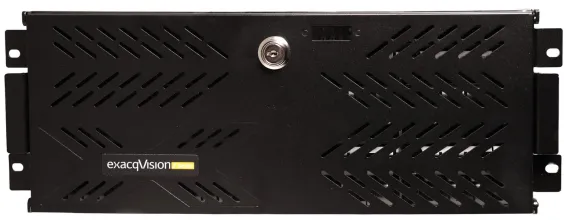 ExacqVision - 6408-360T-R4Z - 324TB Z-Series Rackmount 4U Recorder with 8 IP Licenses 64 Channel Analog Inputs Win10 on SSD Exacqvision Professional Client