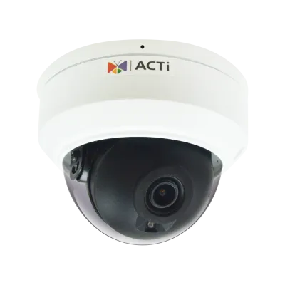 ACTi - Z714 - 8MP Outdoor Mini Dome with D/N, Adaptive IR, Superior WDR, SLLS, Fixed lens
