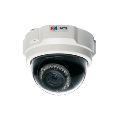 ACTi - ACM-3511 - Megapixel IP IR D/N PoE Fixed Dome with