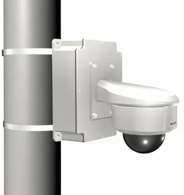 ACTi - SMAX-0239 - Pole Mount with Junction Box and Heavy Duty Wall Mount for B8x, B9x, D7x, D8x, E7x, E8x, I7x, KCM-7911