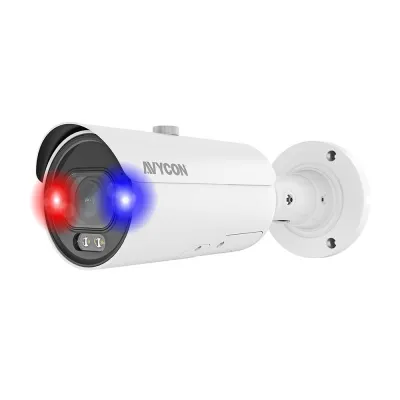 AVYCON - AVC-NUB41M - 4 Megapixel Network IP Bullet Camera with 3-10mm Lens, White