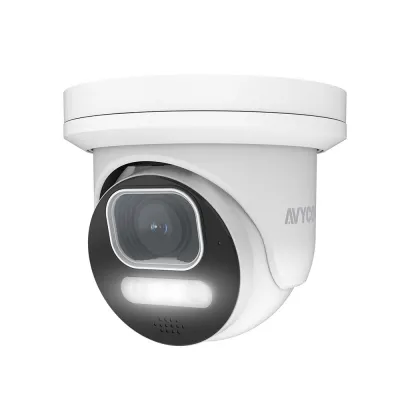 AVYCON - AVC-NUE81M - 8 Megapixel Network IP Dome Camera with 3-10mm Lens, White