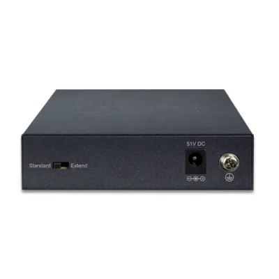 Planet - FSD-504HP - Desktop Switch 4-Port 10/100Mbps 802.3af/at PoE + 1-Port 10/100Mbps (60W)