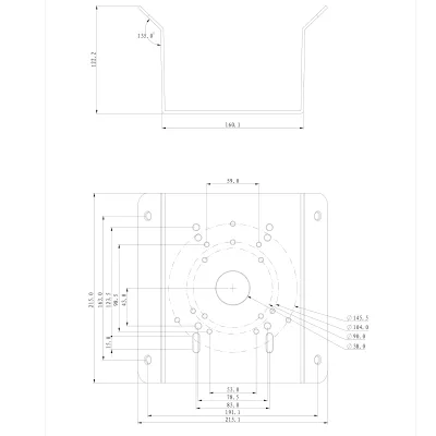 Speco - CMT1G - Corner Mount