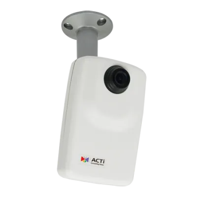 ACTi - D12 - 3MP HD Cube IP Security Camera - 3.6mm fixed Lens, H.264, Motion Detection