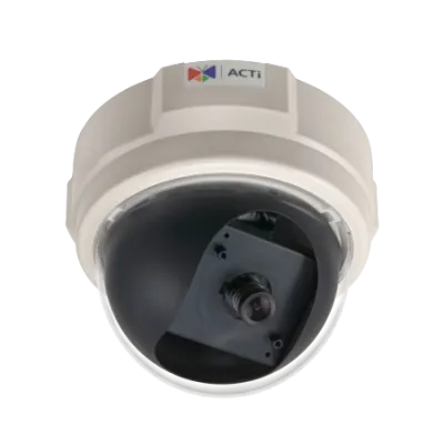 ACTi - D51 - 1 Megapixel Indoor Dome Camera, 3.6mm Lens
