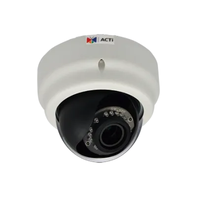 ACTi - D64A - 1 Megapixel Indoor Day/Night Dome Camera, 2.8-12mm Lens