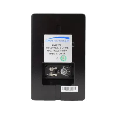 Speco - DMS3TS - Weather Resistant 3 Way Speakers w/ Transformer Black