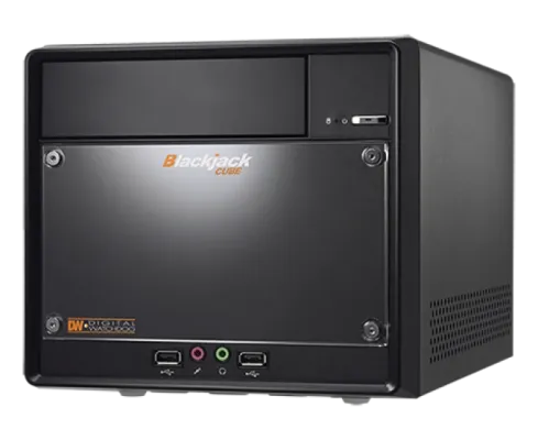 Digital Watchdog - DW-BJCUBE9T-LX - Linux based Blackjack Cube-LX NVR by DW Spectrum IPVMS 9TB HDD